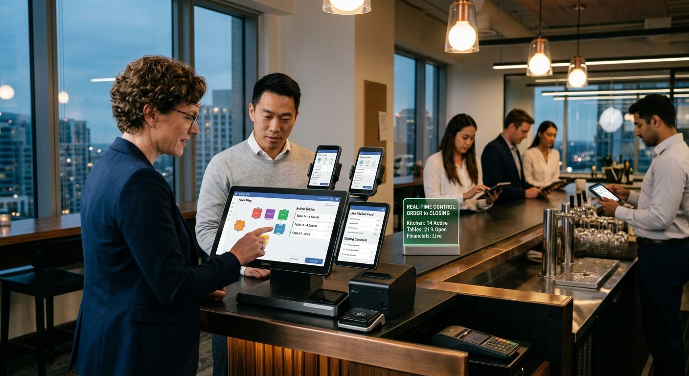 ZestoraPOS restaurant point-of-sale software